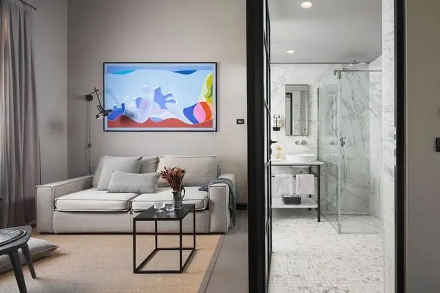 Deluxe Oda, 1 En Büyük (King) Boy Yatak ve Çekyat, Asma Kat