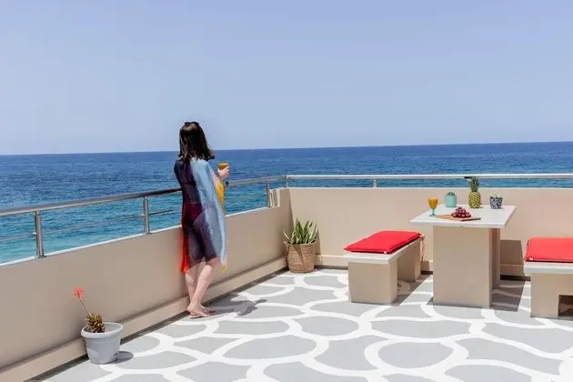 Family Apart Daire, Deniz Manzaralı (Private Roof Terrace)
