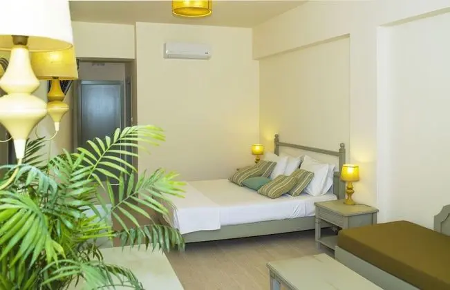 Double or Twin Room, Balcony, Mountain View in Almyrida Beach Hotel