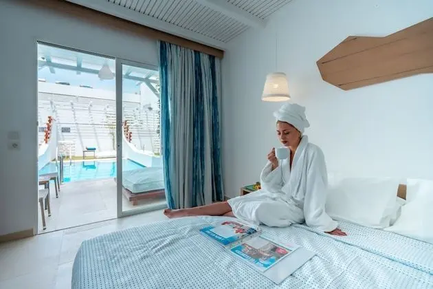 Deluxe Tek Büyük Yataklı Oda, Kişiye Özel Havuzlu