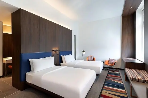 aloft, Oda, 2 Tek Kişilik Yatak, Sigara İçilmez