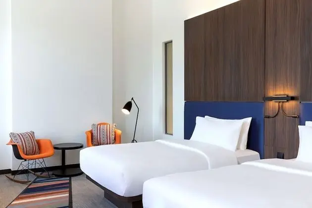 aloft, Oda, 2 Tek Kişilik Yatak, Sigara İçilmez