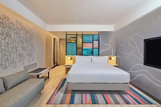 aloft, Oda, 1 En Büyük (King) Boy Yatak, Sigara İçilmez, Balkon