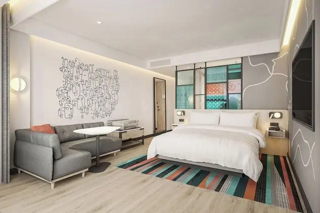 aloft, Oda, 1 En Büyük (King) Boy Yatak, Sigara İçilmez, Balkon