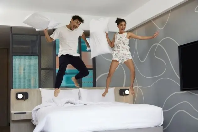 aloft, Oda, 2 Çift Kişilik Yatak, Sigara İçilmez, Havuz Manzaralı