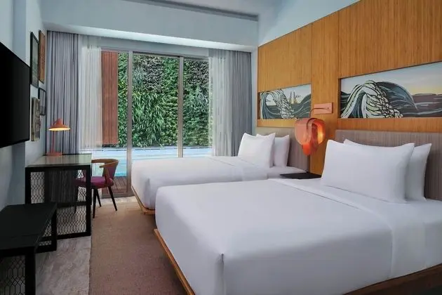 aloft, Oda, 2 Tek Kişilik Yatak, Sigara İçilmez, Havuz Kullanımı