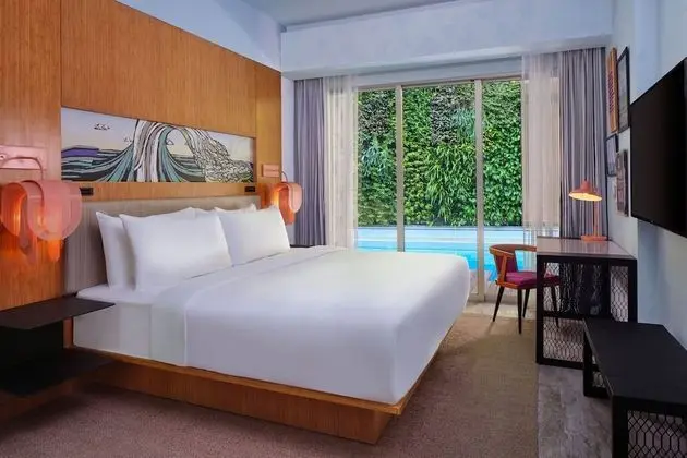 Oda, 1 En Büyük (King) Boy Yatak, Sigara İçilmez, Havuz Kullanımı (Aloft, Pool Access)