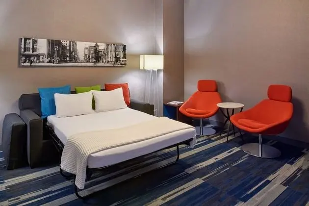aloft, Süit, 1 En Büyük (King) Boy Yatak ve Çekyat, Şehir Manzaralı