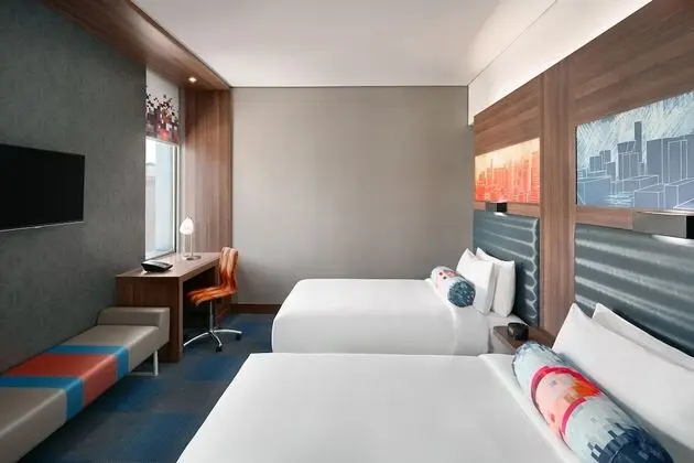 aloft, Oda, 2 Çift Kişilik Yatak