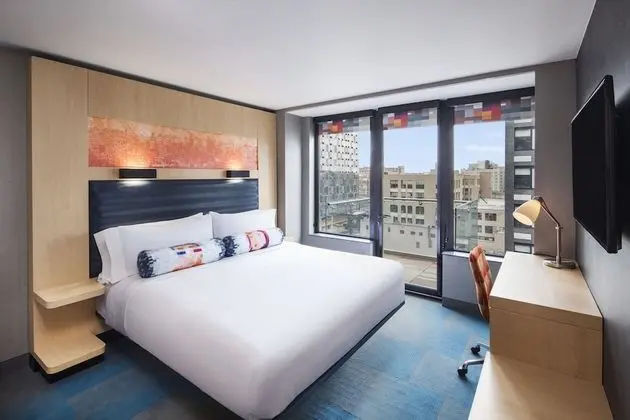 aloft, Oda, 1 En Büyük (King) Boy Yatak, Balkon