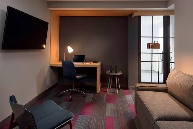 aloft, Süit, 2 Çift Kişilik Yatak, Şehir Manzaralı
