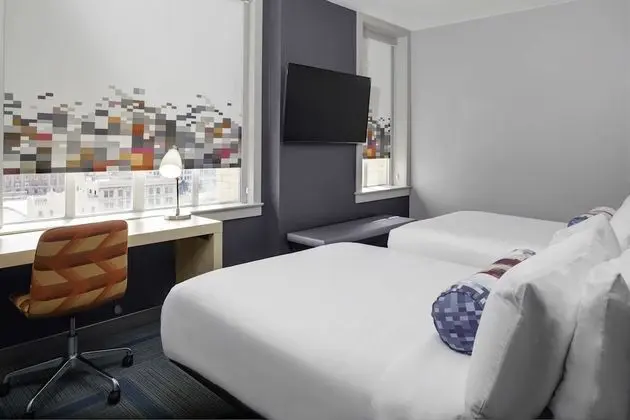 aloft, Oda, 2 Çift Kişilik Yatak