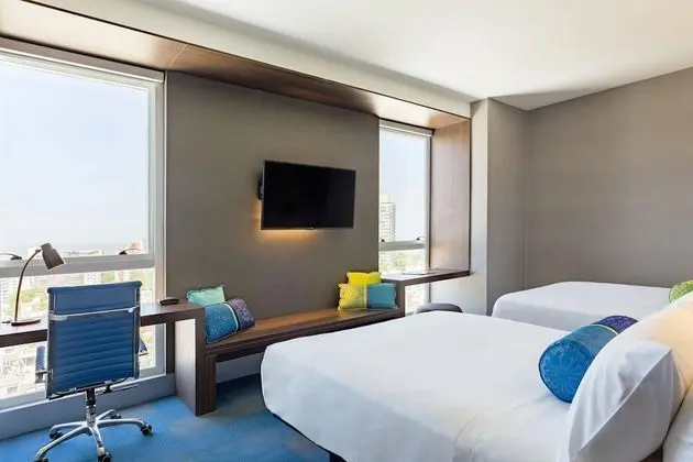 aloft, Oda, 2 Büyük (Queen) Boy Yatak, Şehir Manzaralı