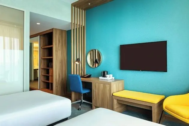 aloft, Oda, 2 Tek Kişilik Yatak, Balkon, Deniz Manzaralı