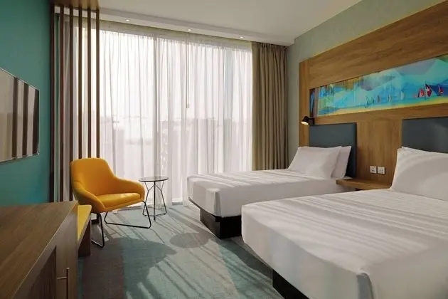 aloft, Oda, 2 Tek Kişilik Yatak, Balkon, Deniz Manzaralı