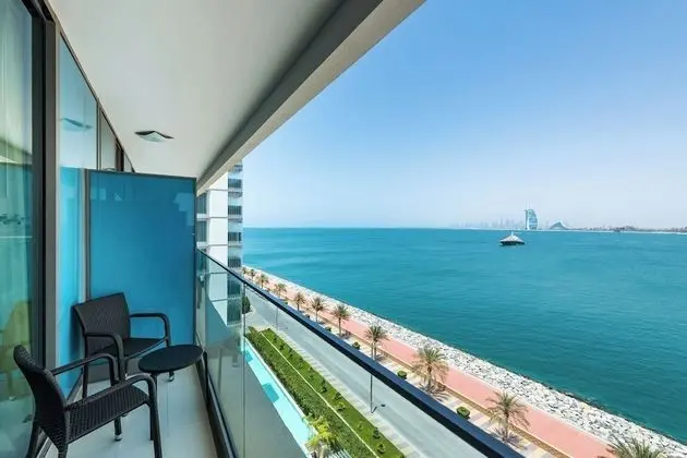 aloft, Oda, 2 Tek Kişilik Yatak, Balkon, Deniz Manzaralı