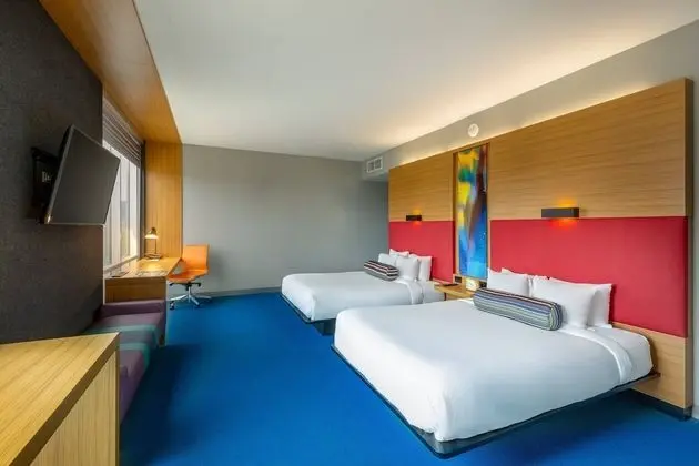 aloft, Oda, 2 Çift Kişilik Yatak