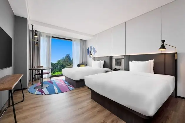 aloft, Oda, 2 Çift Kişilik Yatak, Sigara İçilmez, Bahçe Manzaralı