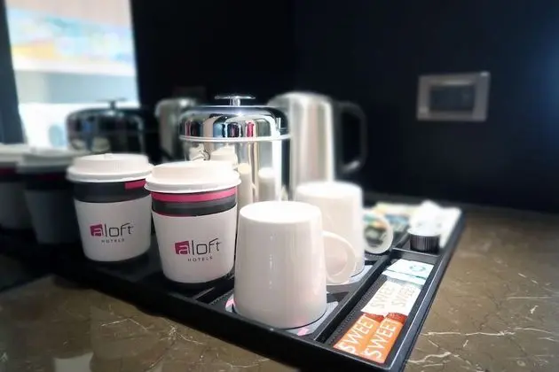 aloft, Oda, 2 Tek Kişilik Yatak, Şehir Manzaralı
