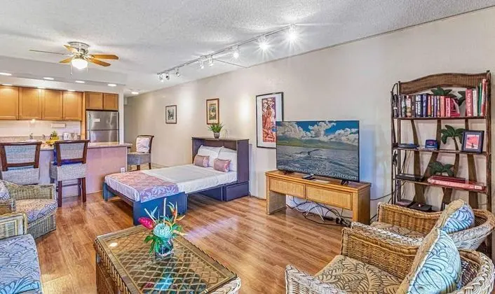 Deluxe Apart Daire, 1 Yatak Odası, Kısmi Deniz Manzarası (#6-209)