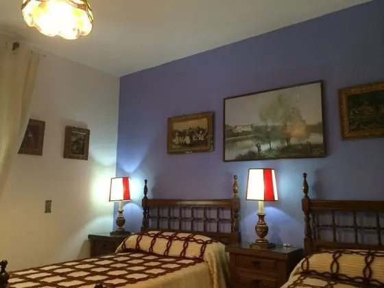 İki Ayrı Yataklı Oda, 2 Tek Kişilik Yatak, Ortak Banyo (Azul)