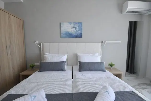 Deluxe Tek Büyük veya İki Ayrı Yataklı Oda, Balkon, Deniz Manzaralı