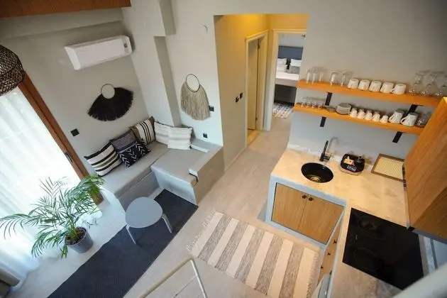 Apart Daire, 2 Yatak Odası, Kısmi Deniz Manzaralı