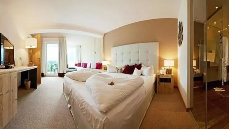 Panoramic Tek Büyük Yataklı Oda, Balkon, Dağ Manzaralı