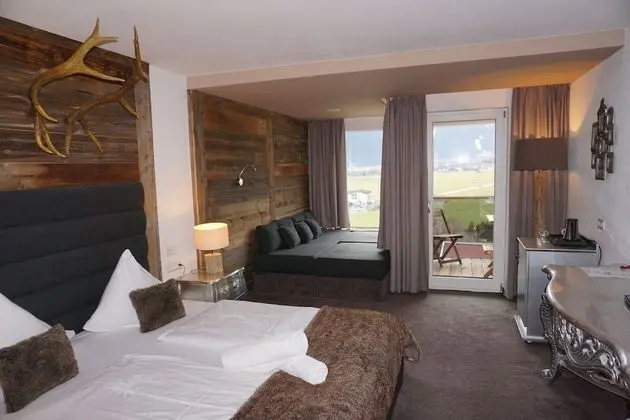 Panoramic Tek Büyük Yataklı Oda, Balkon, Dağ Manzaralı