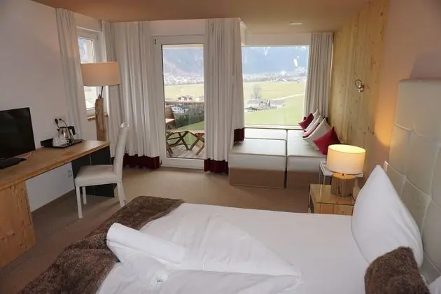 Panoramic Tek Büyük Yataklı Oda, Balkon, Dağ Manzaralı