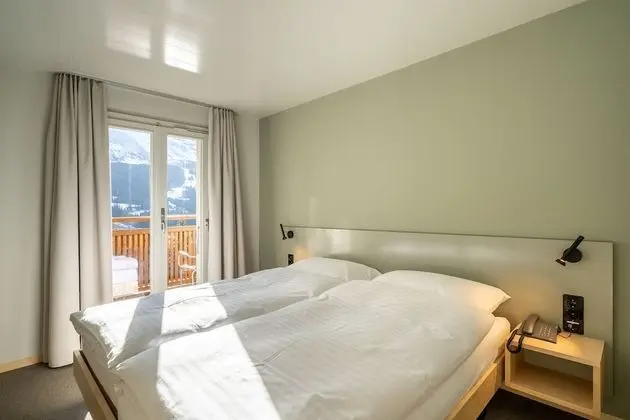Panoramic Tek Büyük Yataklı Oda, Balkon, Dağ Manzaralı