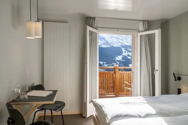 Panoramic Tek Büyük Yataklı Oda, Balkon, Dağ Manzaralı