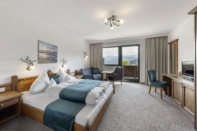 Comfort Tek Büyük Yataklı Oda, Balkon, Dağ Manzaralı (Hohe Salve 30 m²)