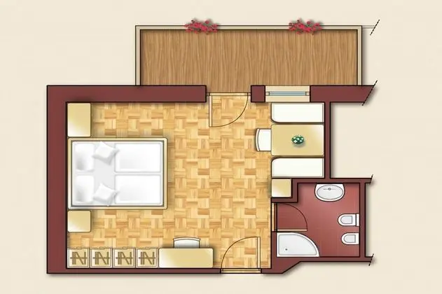 Comfort Tek Büyük Yataklı Oda