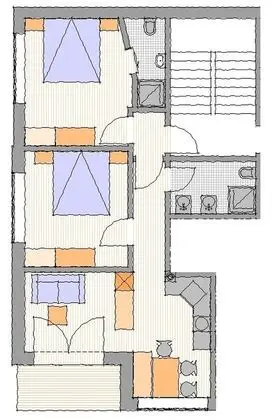 Apart Daire, 2 Yatak Odası, Sigara İçilmez, Dağ Yamacı