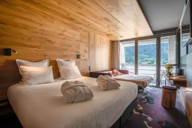Superior Oda, Balkon, Dağ Manzaralı (Mont Blanc)