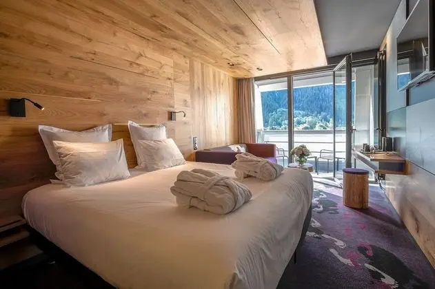 Superior Oda, Balkon, Dağ Manzaralı (Mont Blanc)