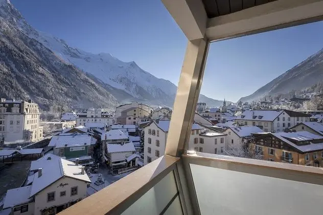 Superior Oda, Balkon, Dağ Manzaralı (Mont Blanc)
