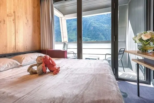 Superior Oda, Balkon, Dağ Manzaralı (Mont Blanc)