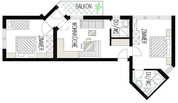 Apart Daire (1) ( incl. cleaning fee EUR 120)