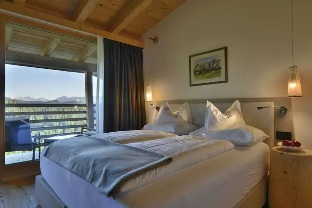 Panoramic Tek Büyük Yataklı Oda, 1 Çift Kişilik Yatak ve Çekyat, Balkon, Dağ Manzaralı