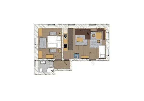 Comfort Apart Daire, 1 Yatak Odası