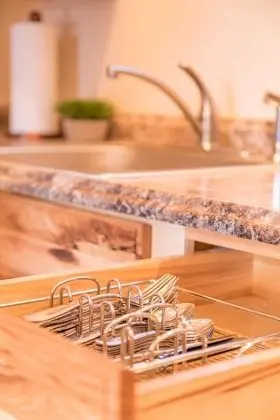 Luxury Süit, 1 En Büyük (King) Boy Yatak ve Çekyat, Mutfak