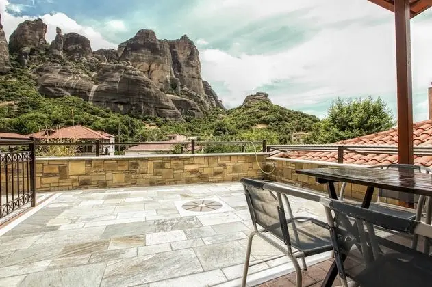 Dört Kişilik Oda, Balkon (Meteora View)