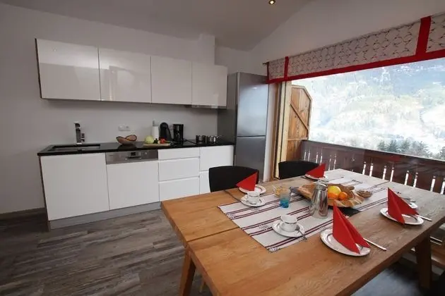 Deluxe Apart Daire, 1 Yatak Odası, Veranda, Dağ Manzaralı (excl 130 EUR cleaning fee)