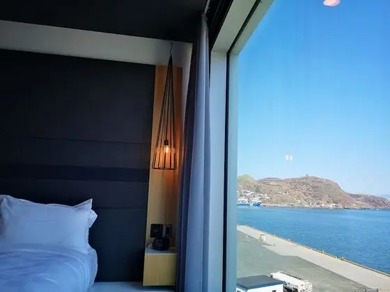 Panoramic Oda, 1 En Büyük (King) Boy Yatak, Liman Manzaralı