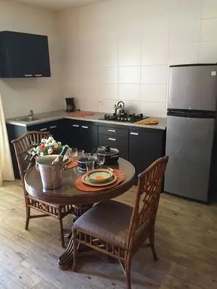 Deluxe Stüdyo, 1 En Büyük (King) Boy Yatak, Mutfak, Bahçe Manzaralı