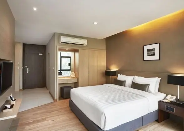 Deluxe Pool View Room with Kitchenette