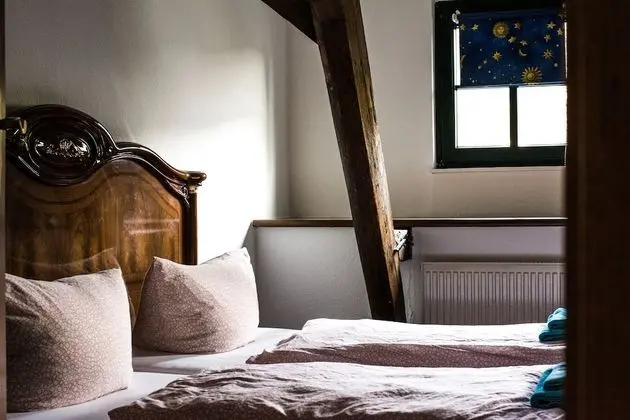 Basic Tek Büyük Yataklı Oda, 2 Tek Kişilik Yatak, Dağ Manzaralı