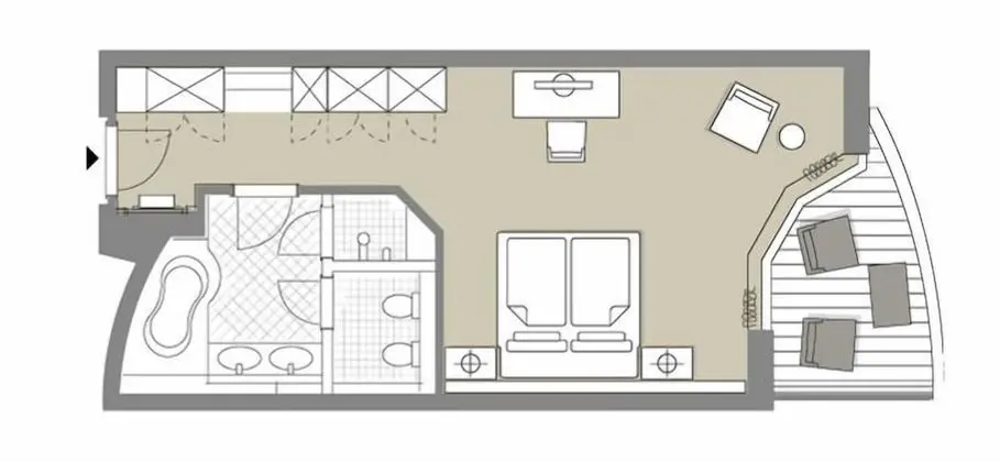 Deluxe Tek Büyük Yataklı Oda, Dağ Manzaralı (Elegant Nature)